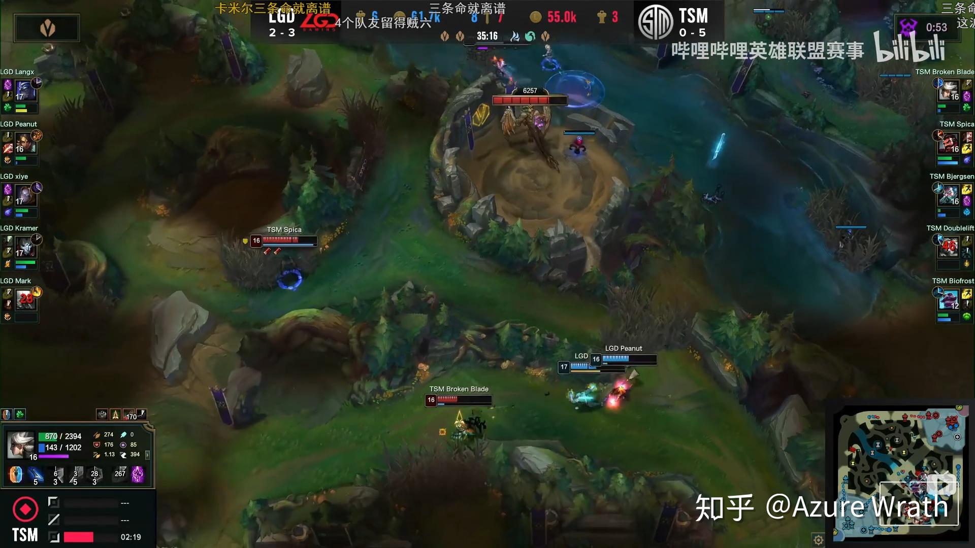 GEN横扫TSM,Peanut团战一打五宿敌对决全球总决赛,留下经典瞬间的简单介绍 GEN横扫TSM,Peanut团战一打五宿敌对决全球总决赛,留下经典瞬间的简单介绍